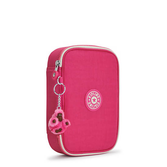 Kipling 100 Pens Klassieke Case Tassen Roze | België 1186IL